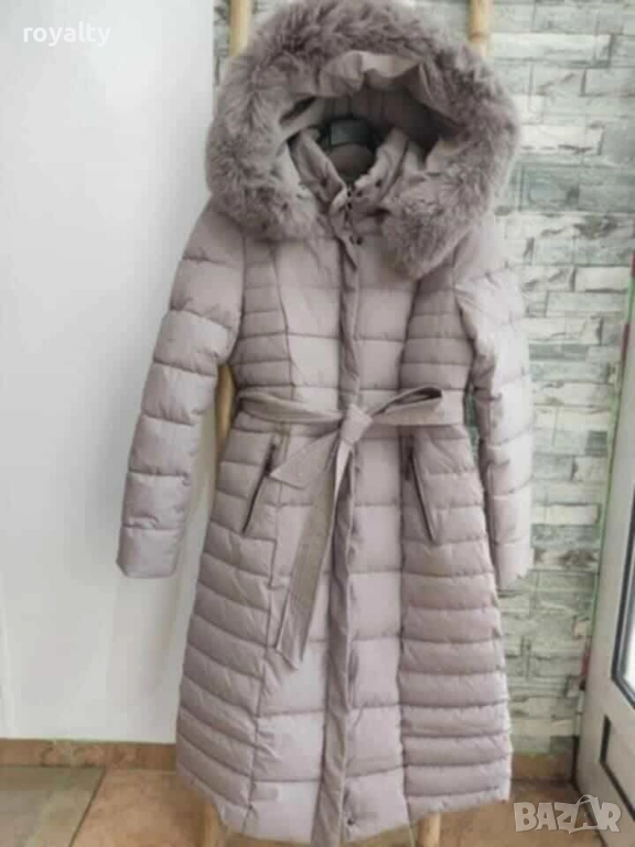 Зимно Дамско Дълго Яке , снимка 1