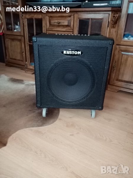 Бас комбо KUSTOM KBA 100X,100 W, 15 inch, Celeston, почти нов, снимка 1