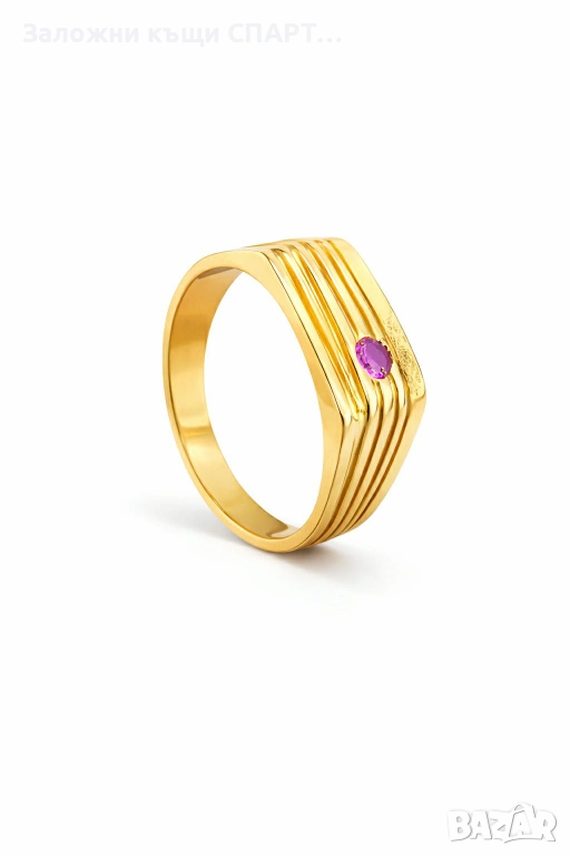Златен пръстен-4.88гр., снимка 1