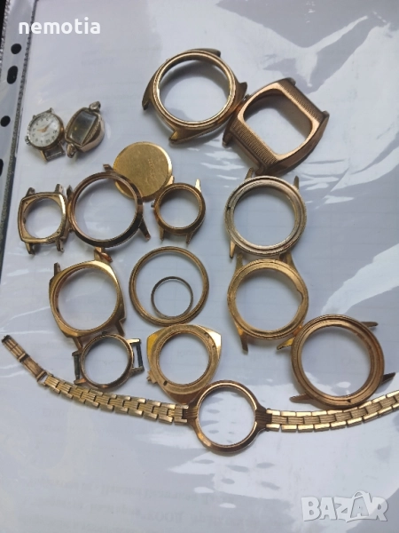 позлатени рамки от часовници, снимка 1