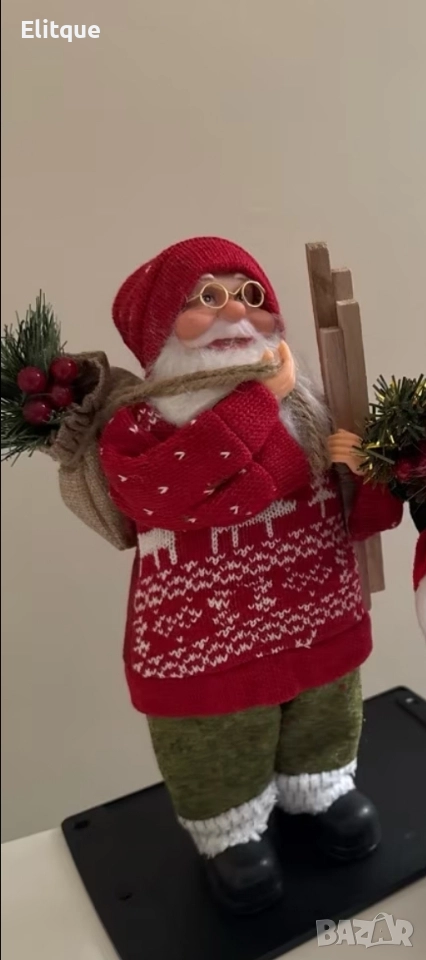 Празнична фигура Дядо Коледа – Идеална украса за дома и подарък, снимка 1
