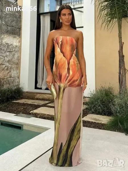 Дамска стилна рокля, снимка 1