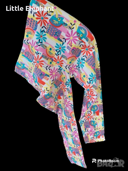 Клинче за 5-6 год мом слончета и цветя,колекция"Animals",Англия/нов, снимка 1