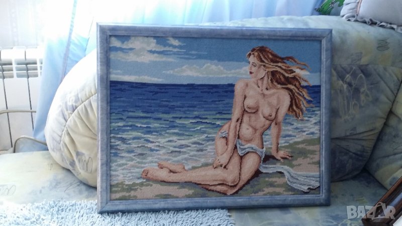 гоблен уникат голо тяло , снимка 1