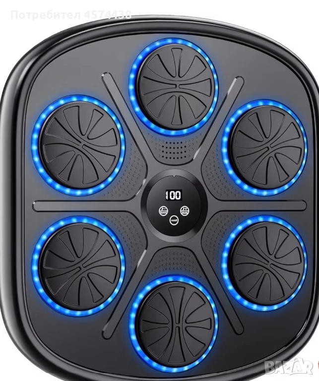 Интелигентна боксова машина с музика, Bluetooth връзка, LED дисплей, снимка 1