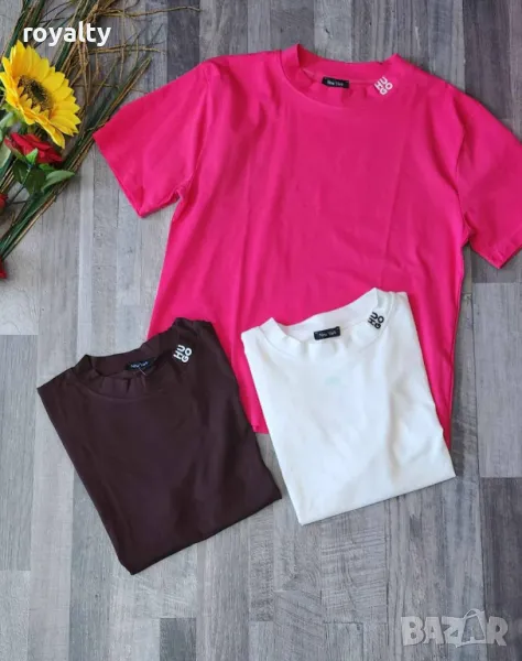 Памучни дамски тениски , снимка 1