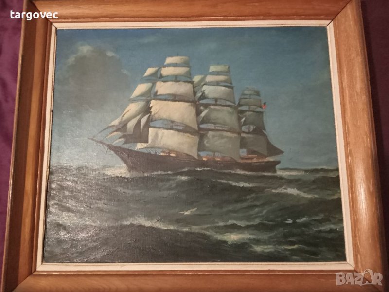 Прекрасна картина кораб, снимка 1