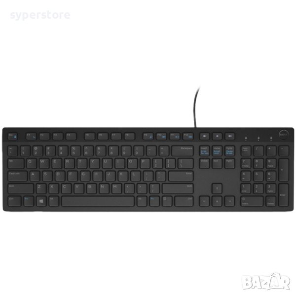 Клавиатура USB Dell KB216 580-ADHO-14 кирилизирана Мултимедийна Черна, снимка 1