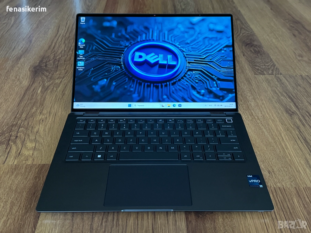 14' QHD+ Touch 2 in 1 i7-1265u DELL Latitude 9430 32GB LPDDR5/512GB NVMe/Подсветкa/Win 11/Бат 8ч/5G , снимка 1