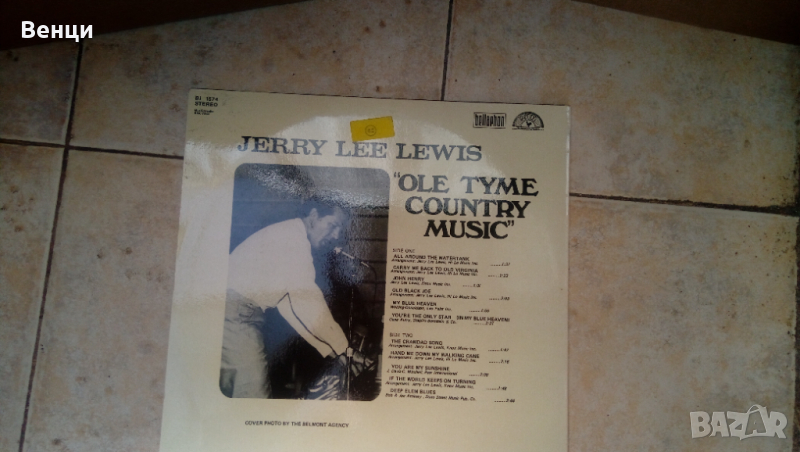 JERRY LEE LEWIS - грамофонна плоча  Lp., снимка 1