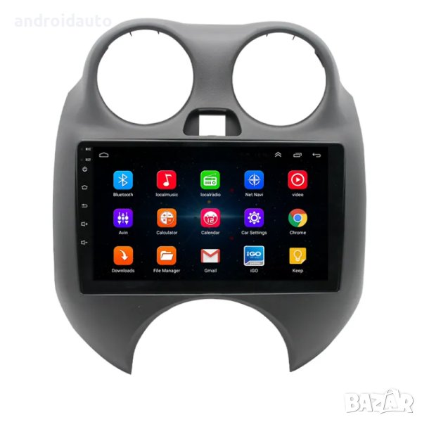 Nissan Micra 2010- 2017 Android Mултимедия/Навигация, снимка 1