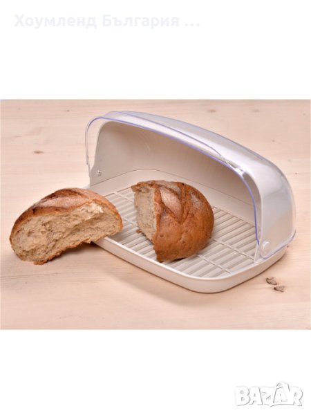 Кутия за хляб с прозрачен капан 36 х 27 х 18 см, снимка 1