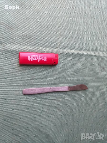 Стар скалпел с алуминиева дръжка, снимка 1