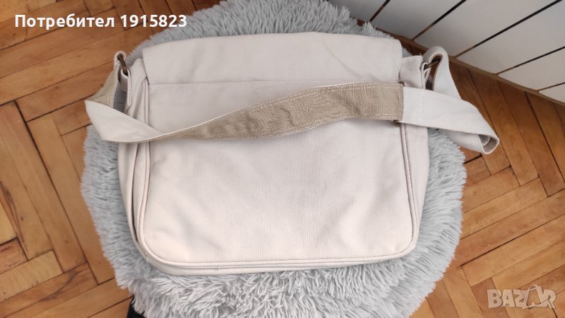 Чанта за лаптоп - бяла, снимка 1