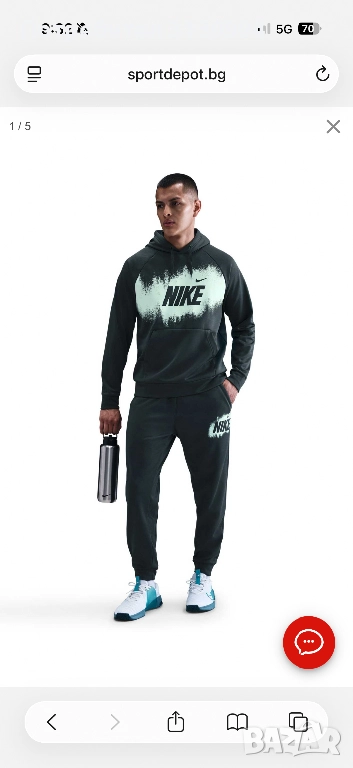 NIKE Спортно КОМПЛЕКТ M NK TF FLEECE JOGGER GFX, снимка 1