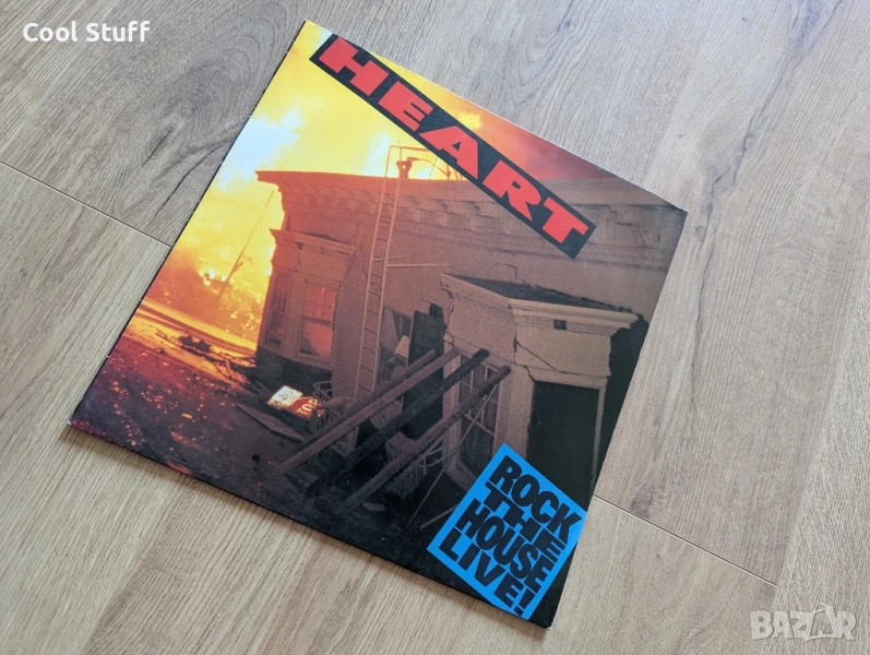 Heart – Rock The House Live! Грамофонна плоча , снимка 1