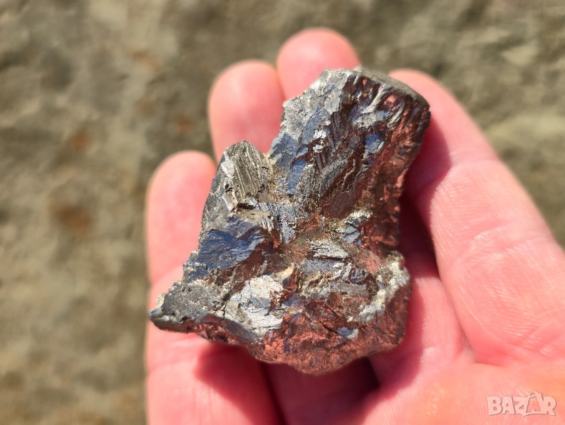 Камък Намибийски Сребърен Галенит, снимка 1