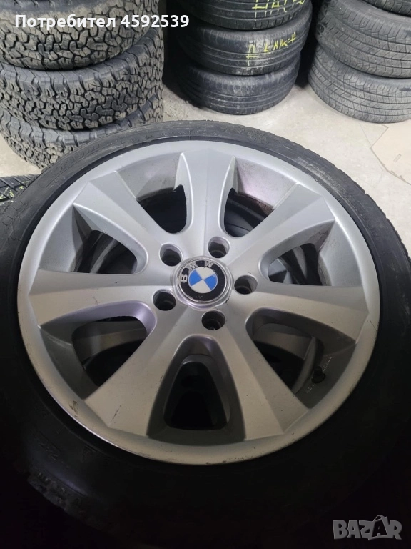 Оригинални джанти с гуми за БМВ, снимка 1