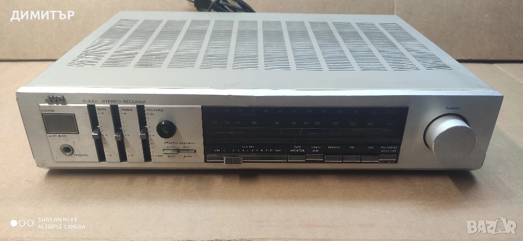 усилвател ресивър jvc r-k10, снимка 1