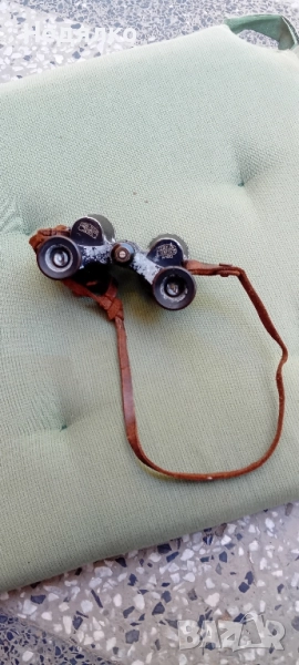 Стар бинокъл Carl Zeiss Turolem,4x20,WW1, снимка 1