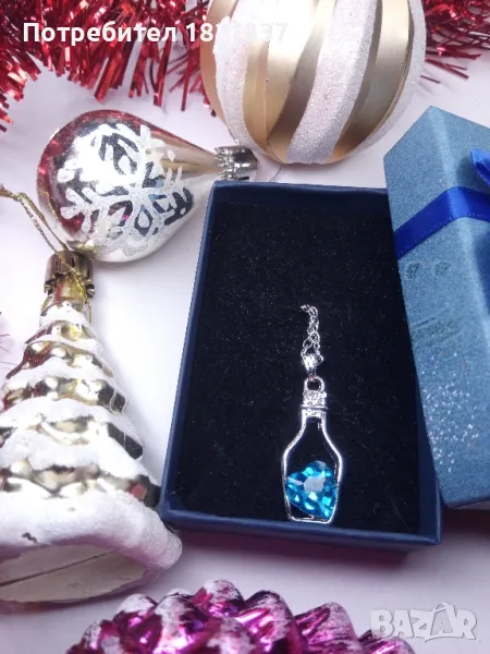 Колие с кристал , снимка 1