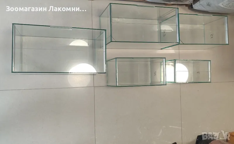 Стъклени аквариуми, снимка 1