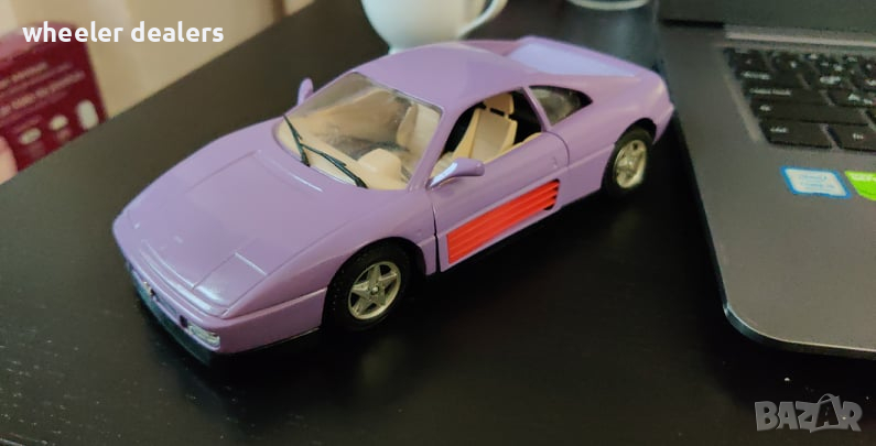 Метална количка Bburago Ferrari 348 tb 1/24, снимка 1