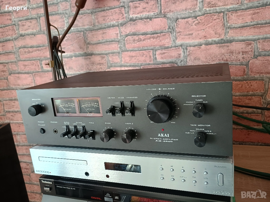 Akai AM-2600 solid state stereo Amplifier , снимка 1