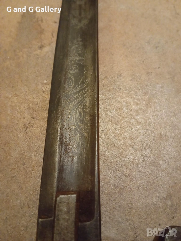 Стара италианска сабя мод.1855, снимка 1