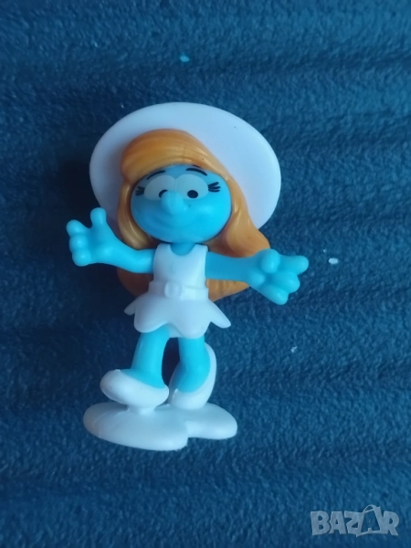 Смърфиета - фигурка / играчка Киндер / Kinder, снимка 1
