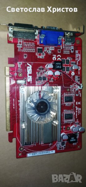 Продавам видео карта AMD HD3470 256MB GDDR3 64Bit VGA DVI HDMI PCI-E, снимка 1