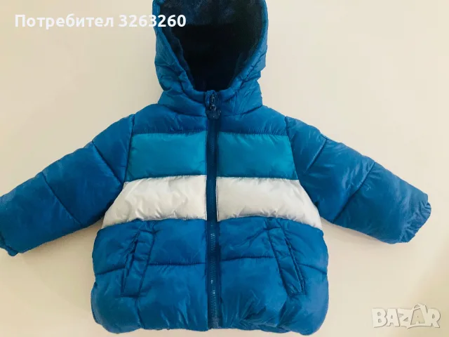 Зимно яке за бебе 6-11 месеца 