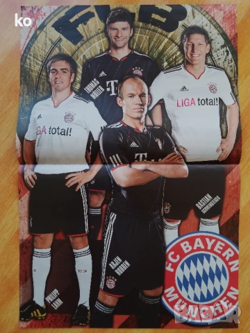 Футболни плакати от чужди списания, снимка 15 - Списания и комикси - 51358672