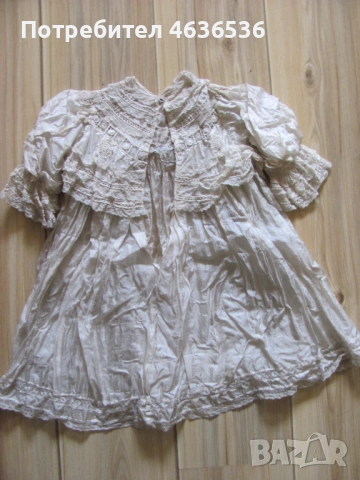 Царство България детска рокля, изключителен модел, снимка 8 - Антикварни и старинни предмети - 53272220