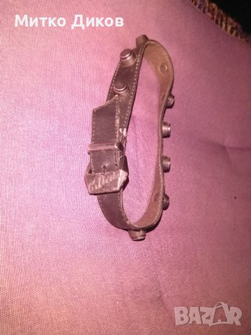 Нашийник за куче с ред метални шипове Kilah марков 41см, снимка 2 - За кучета - 38761723