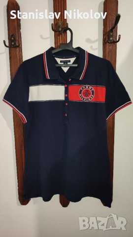 Тениска Tommy Hilfiger embroidered Blue/Red, size XL
