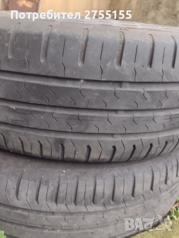 Гуми размер 185/65/R 15 марка Continental eco contact грайфер около 6 милиметра нямат наранявания., снимка 5 - Гуми и джанти - 52668410