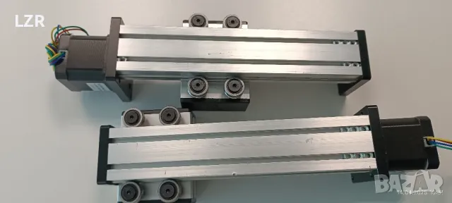 1бр Стъпков мотор с водач, 10 см CNC плотер, снимка 7 - Резервни части за машини - 49888326