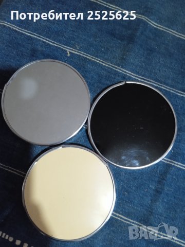 Огледало с основа за газена лампа, снимка 1