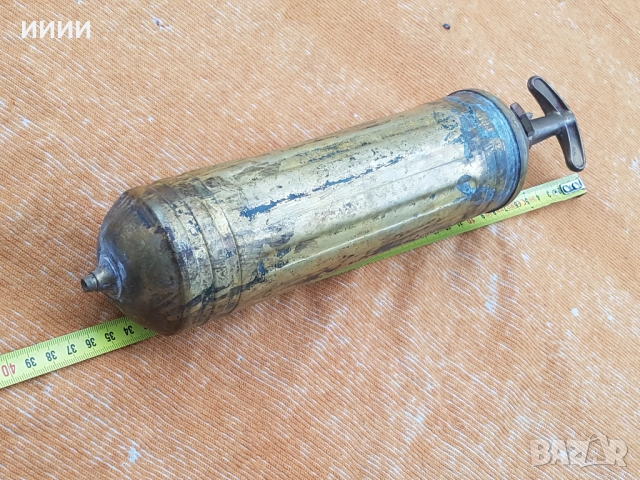 Старинен пожарогасител , снимка 5 - Антикварни и старинни предмети - 52648275