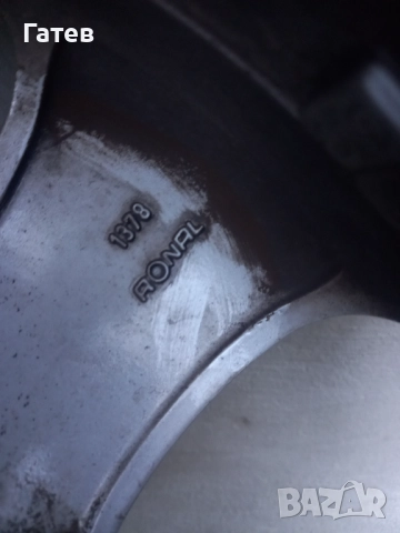 Джанти BMW 5/120/17 ET 43 с гуми 225 /50/17 летни, снимка 3 - Гуми и джанти - 52980492