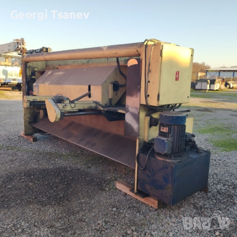 абкант за ламарина и гилотина за ламарина, снимка 10 - Други машини и части - 52820988