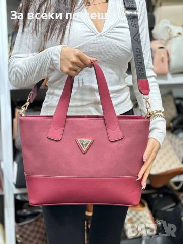 Guess Дамска Чанта Гес - Налични Различни Цветове Код SK773, снимка 6 - Чанти - 53170928