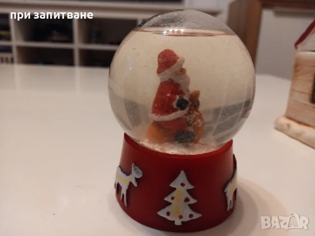 Преспапие с дядо коледа, снимка 2 - Статуетки - 48261203