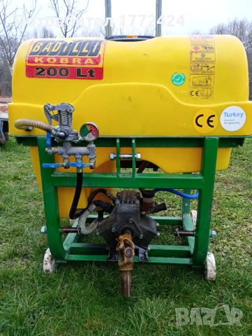Пръскачка за трактор 200 л, снимка 2 - Селскостопанска техника - 53307196