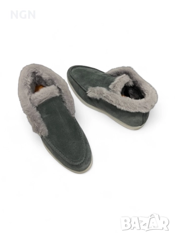 Тренд модел дизайнерски боти с пух LP , снимка 10 - Дамски боти - 52019833