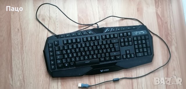 Gaming Keyboard  Rapoo VPRO V52 Illuminated /Промо , снимка 2 - Клавиатури и мишки - 40365852