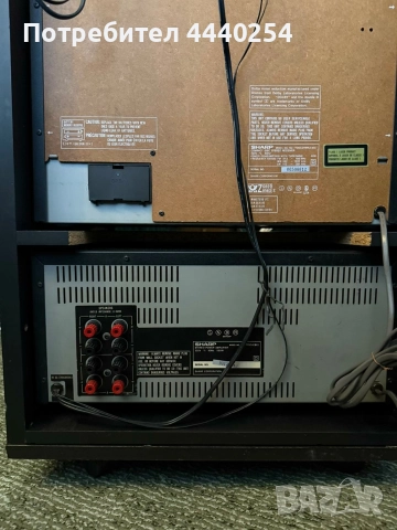 Система Sharp 7700, снимка 4 - Аудиосистеми - 52929243