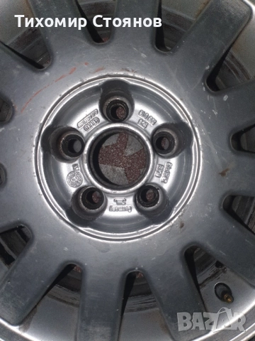 Оригинални джанти Audi 15", снимка 2 - Гуми и джанти - 52495565