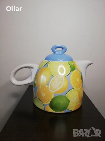 Много красива и сладурска каничка с лимони., снимка 2 - Аксесоари за кухня - 52259710